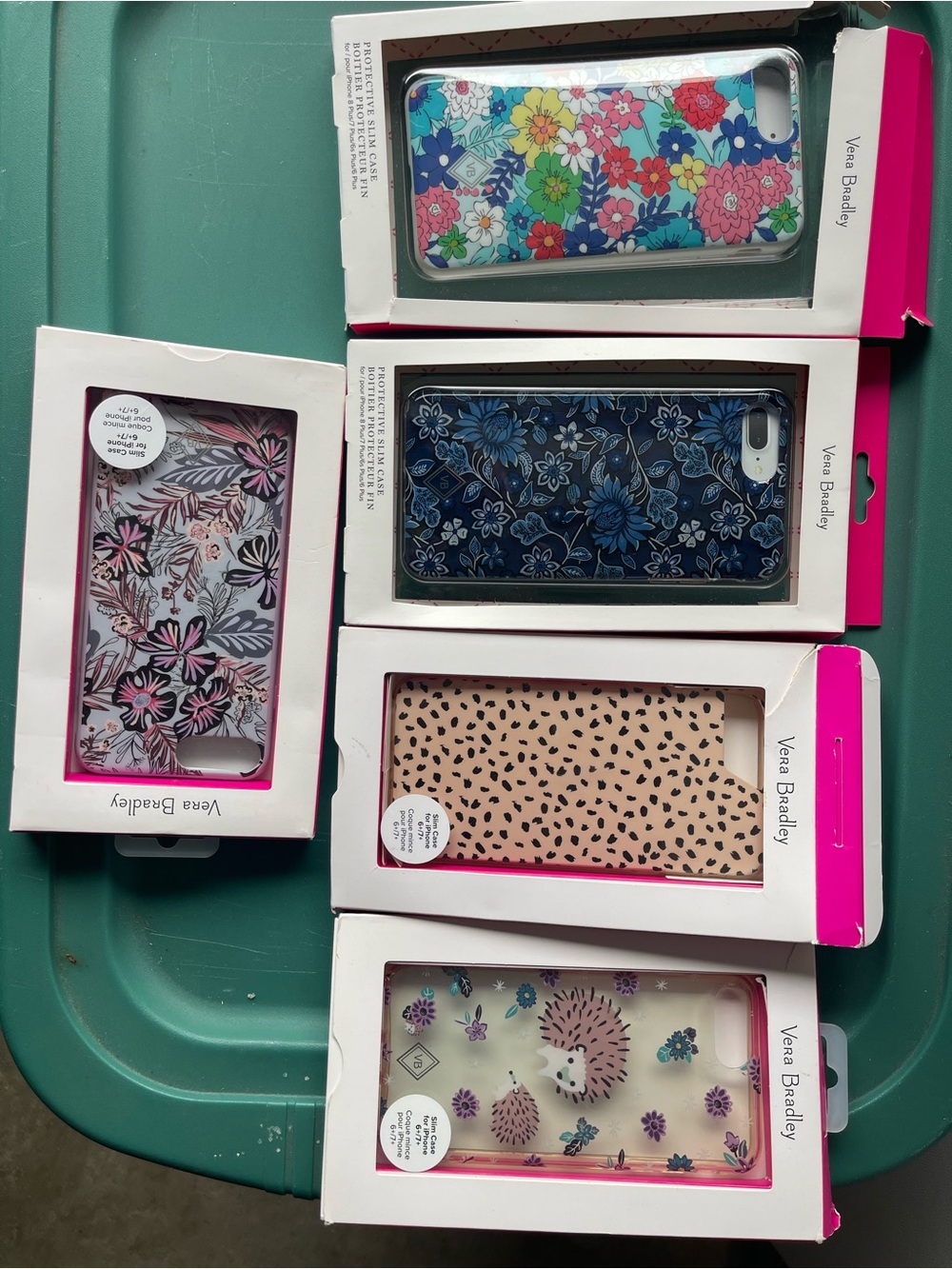 Vera Bradley Floral & Patterned Phone Cases - Assorted Pink, Blue, Tan, White